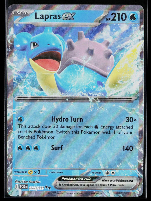 Lapras ex 022/088 Double Rare Perfect Order Pokemon NM 5ban Graphics